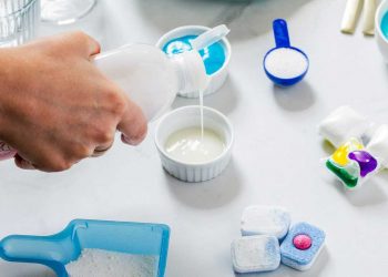 مواد شوینده ماشین ظرف شویی انواع آن